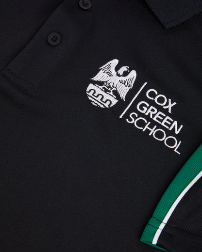 Black-Green Polo Shirt