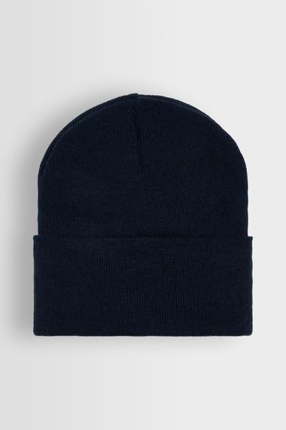 Navy Wool Hat with Turn up Cuff (Pre-prep)