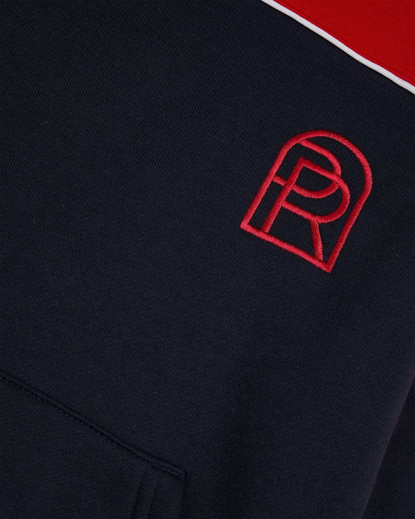 Unisex Navy-Red Hoodie- NEW