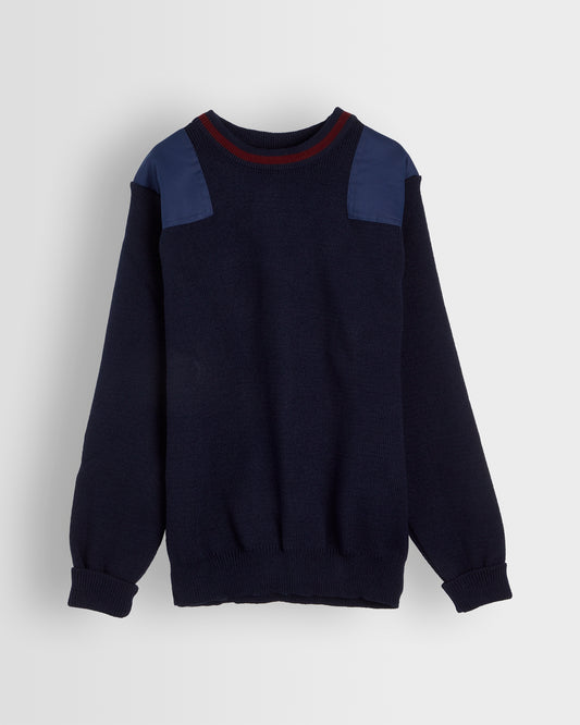 Unisex Navy Bridgedale Jumper
