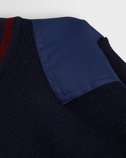 Unisex Navy Bridgedale Jumper