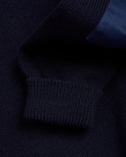 Unisex Navy Bridgedale Jumper