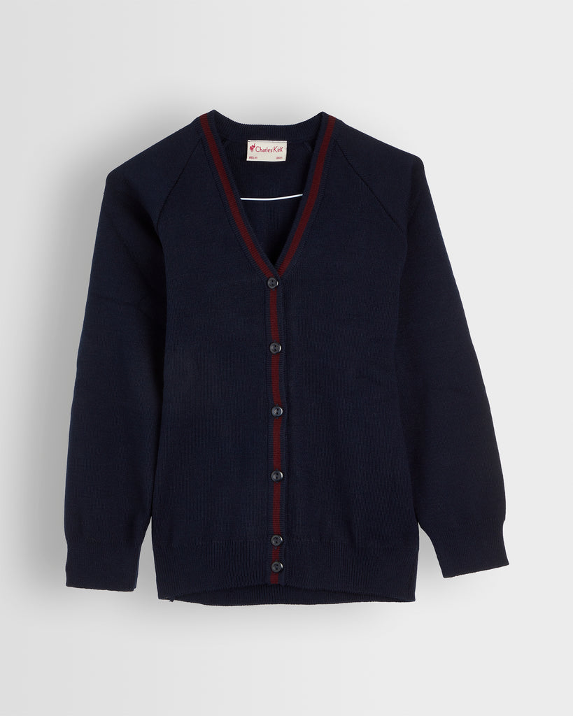 Girls Navy Cardigan