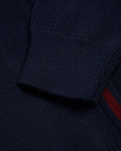 Girls Navy Cardigan