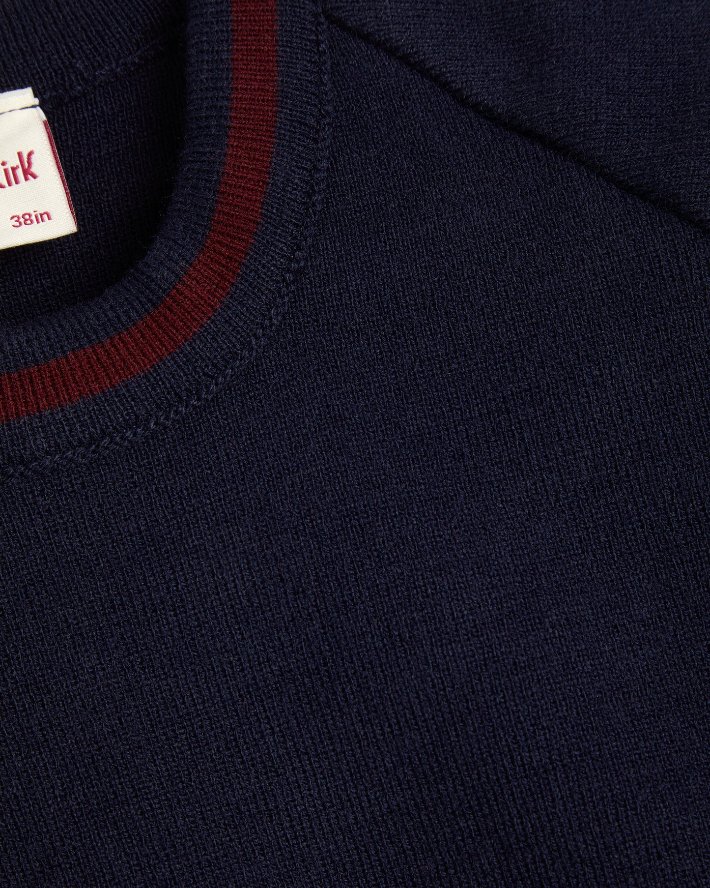 Unisex Navy Round Neck Jumper
