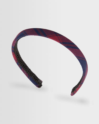 Girls Tartan Alice Band