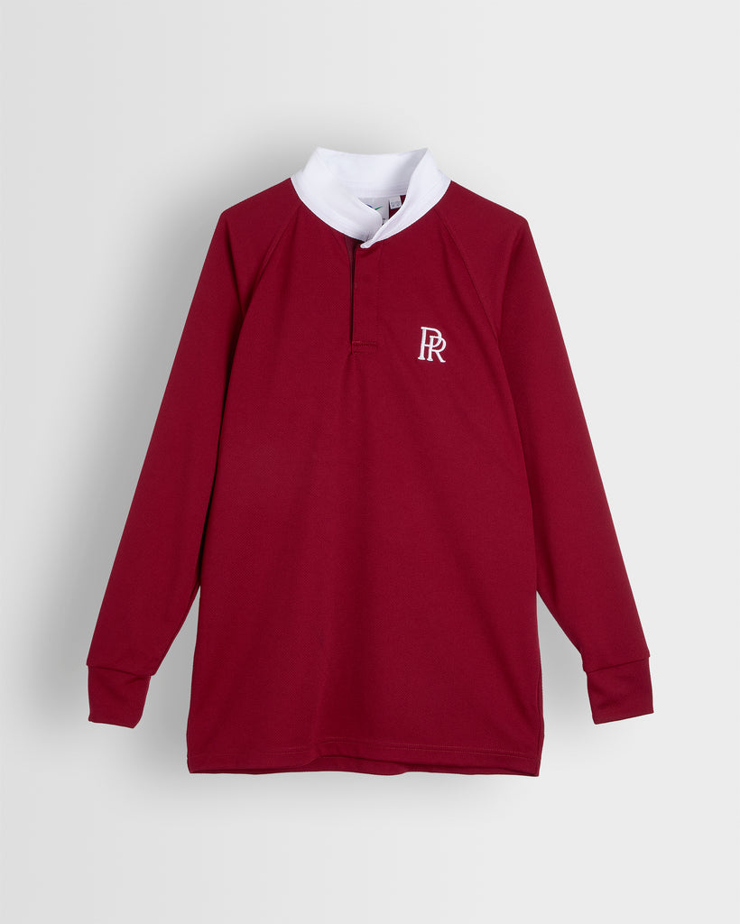 Boys Maroon Games Shirt- Old Style