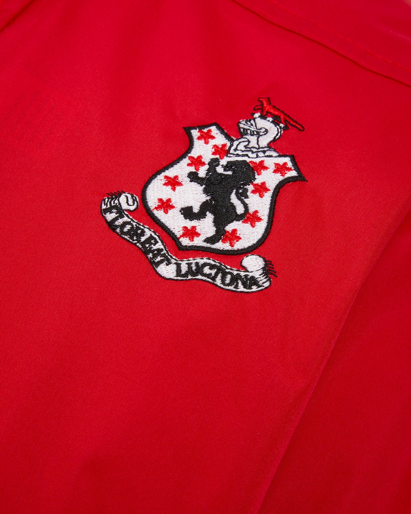 Unisex Red Over Coat