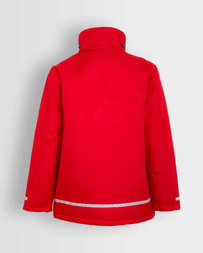 Unisex Red Over Coat