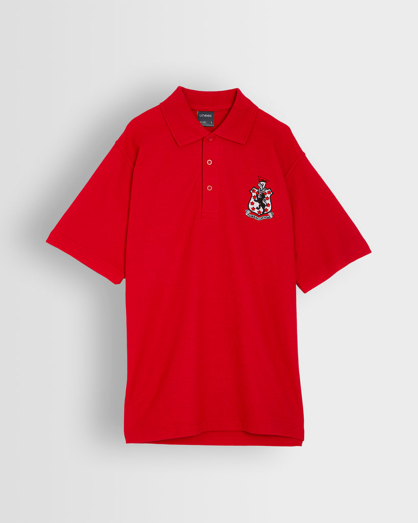 Unisex Red Polo Pre-Prep