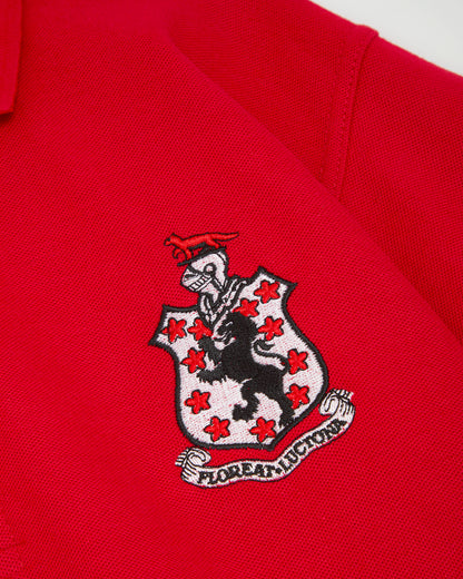 Unisex Red Polo Pre-Prep