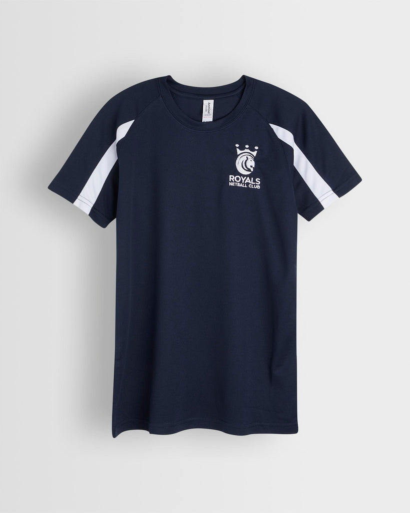 Navy/White Training Tee