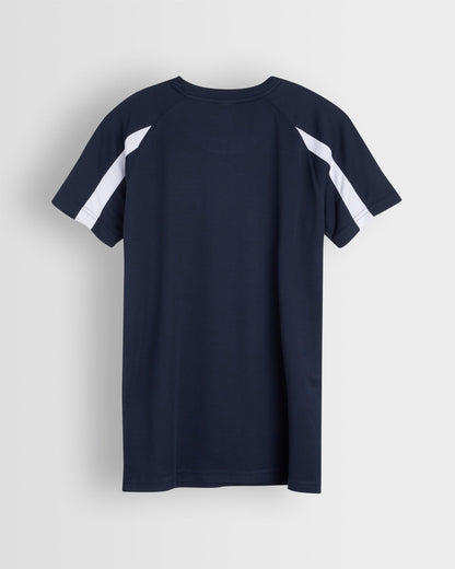 Navy-White Training Tee