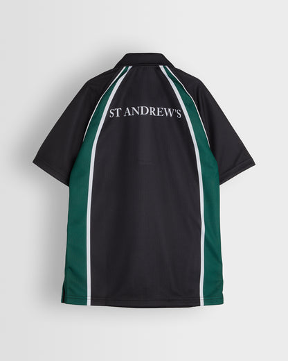 Boys Black-Green Games Shirt