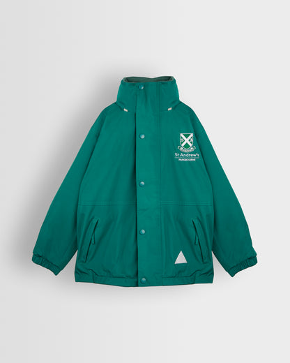 Unisex Green Waterproof Coat