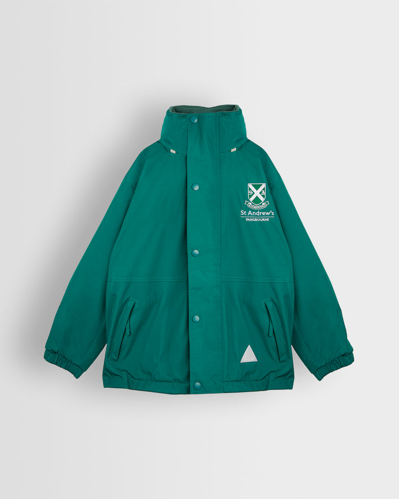 Unisex Green Waterproof Coat