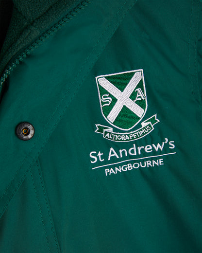 Unisex Green Waterproof Coat