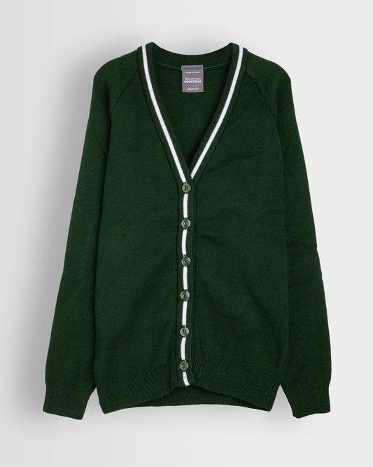 Girls Green Cardigan