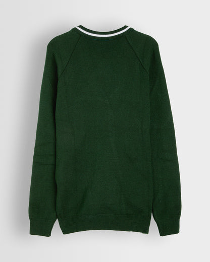 Girls Green Cardigan