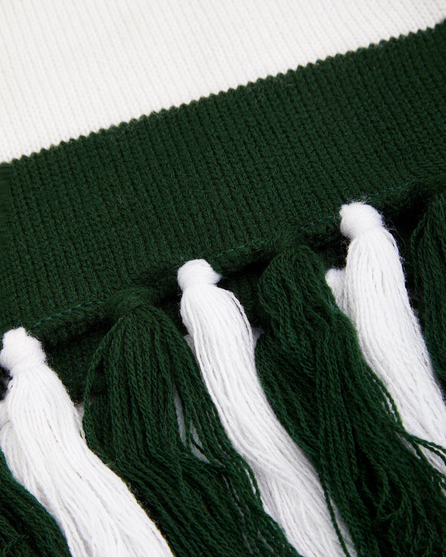 Green/White Scarf