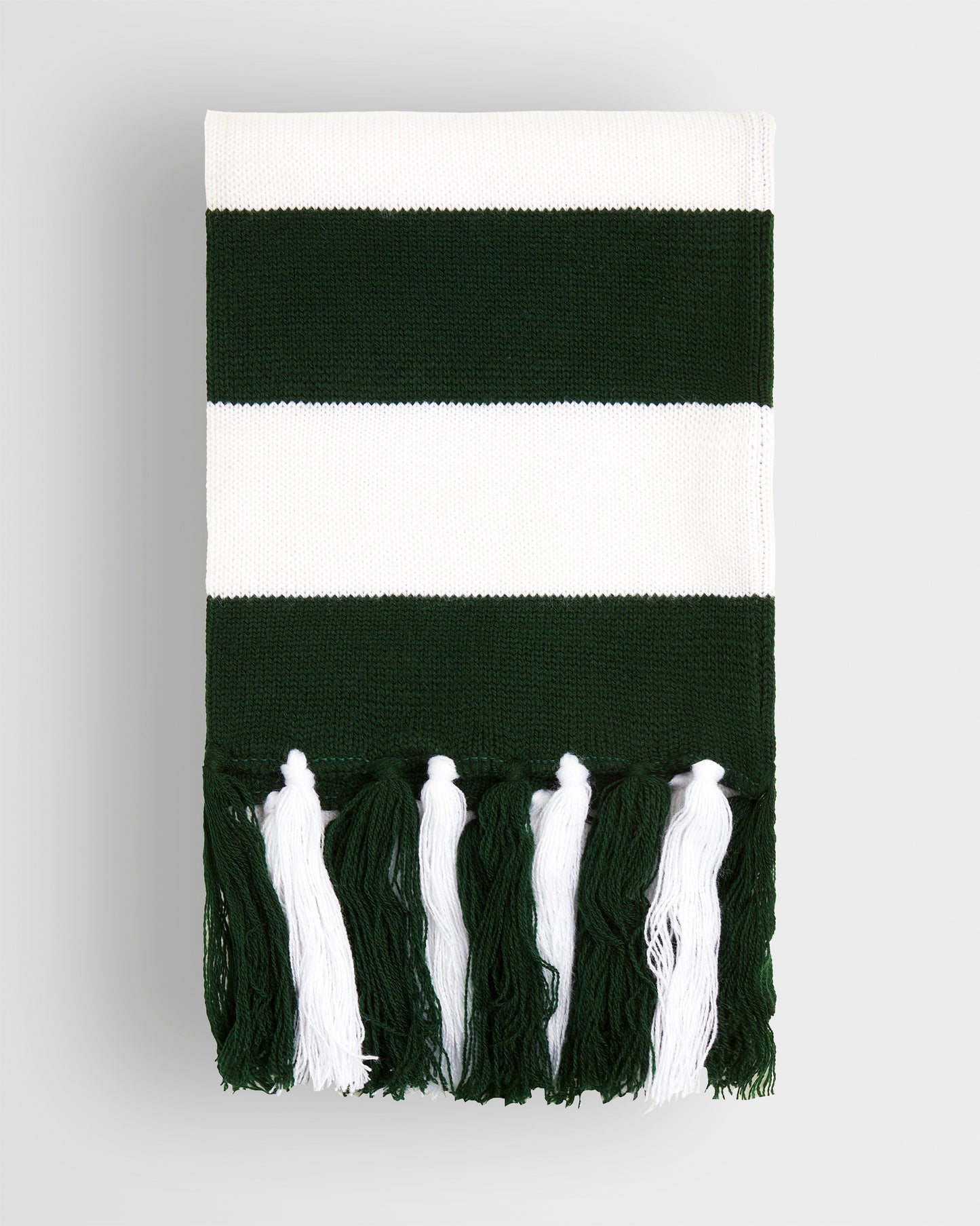 Green/White Scarf