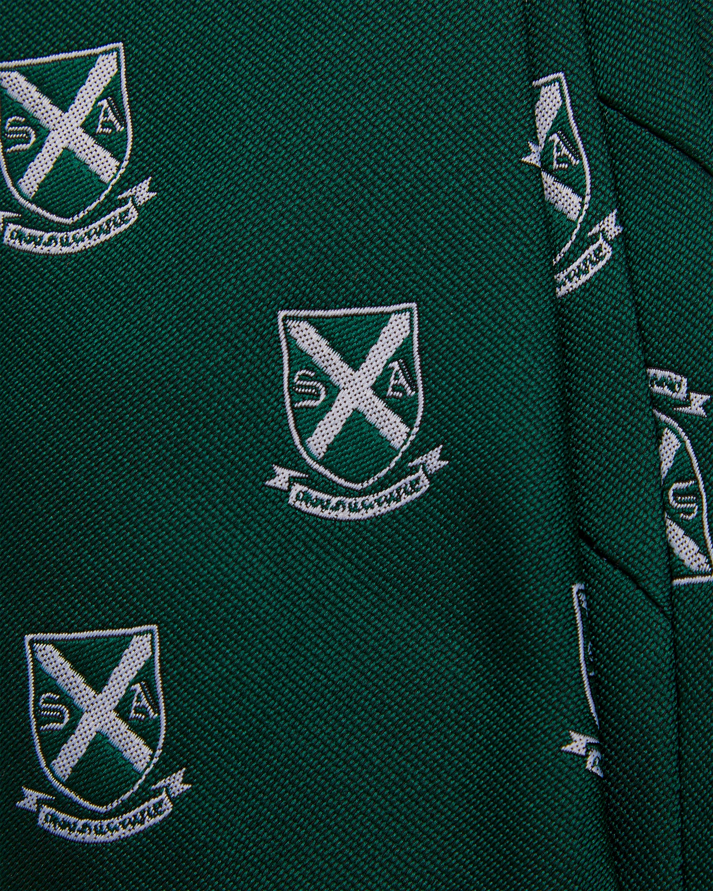 Unisex Green School Tie