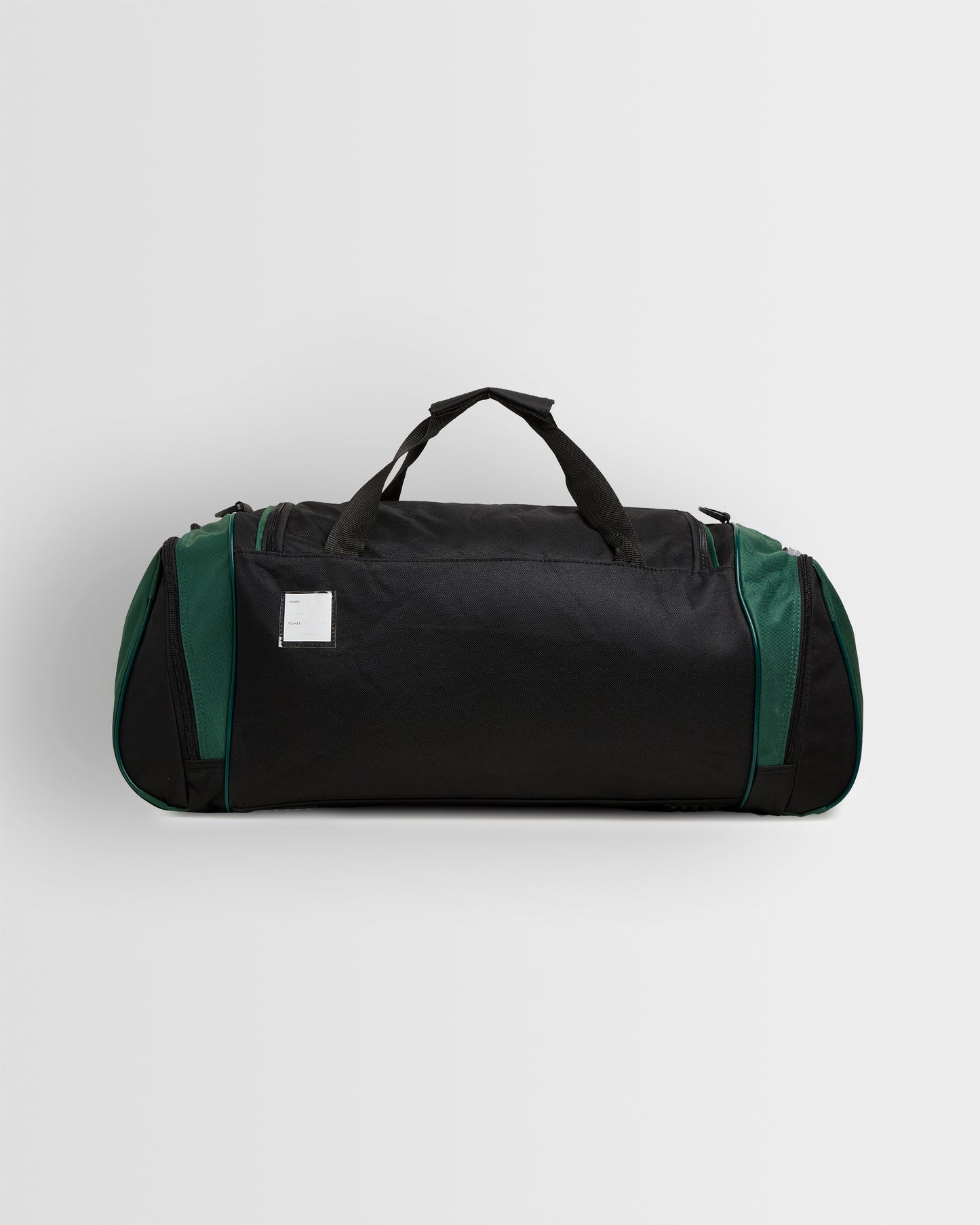 Black/Green Sports Holdall