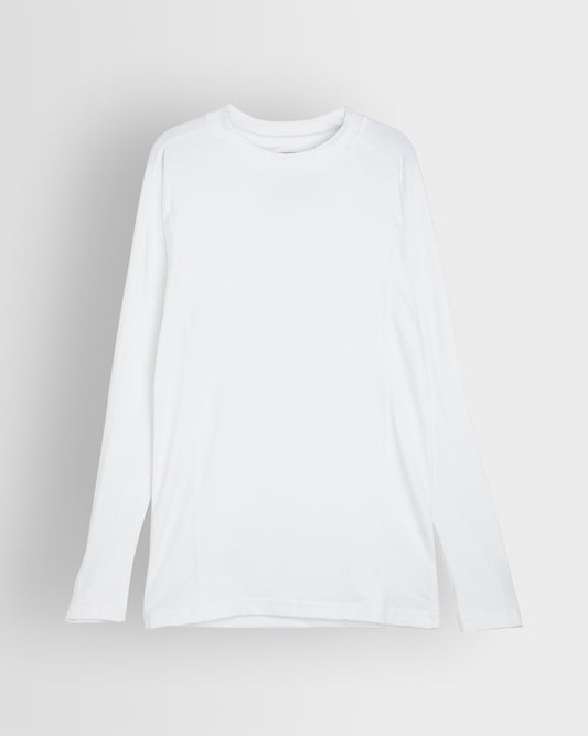 Girls White Baselayer