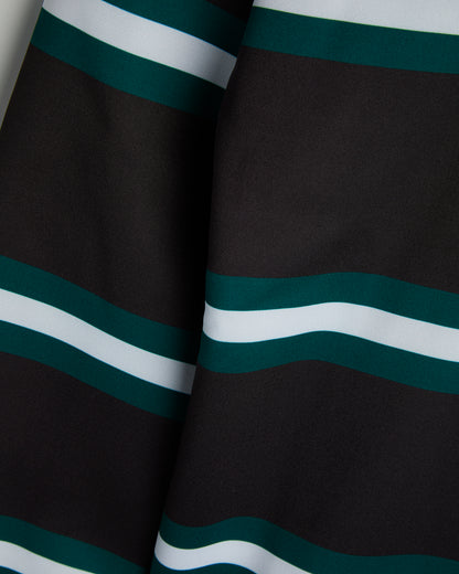 Boys Black-Green-White Reversible Rugby Shirt