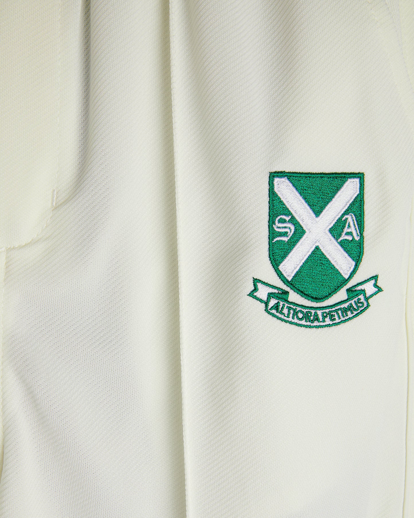 Unisex White Cricket Trousers