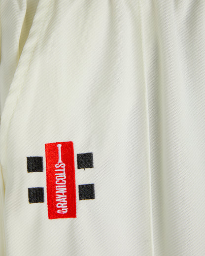 Unisex White Cricket Trousers