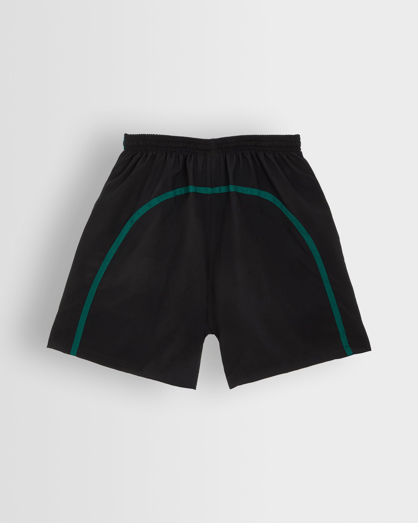 Boys Black-Green Lightweight PE Shorts