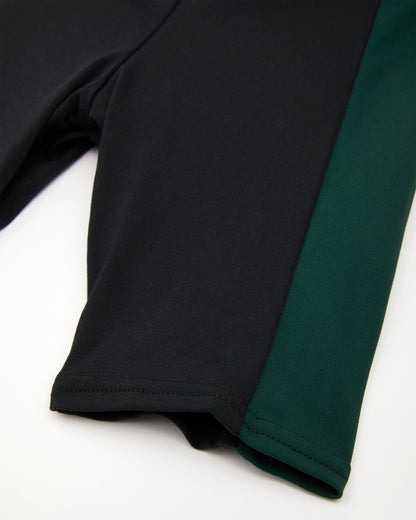 Boys Black-Green Swim Jammers