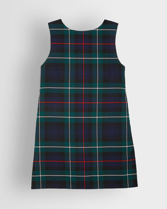 Girls Tartan Pinafore