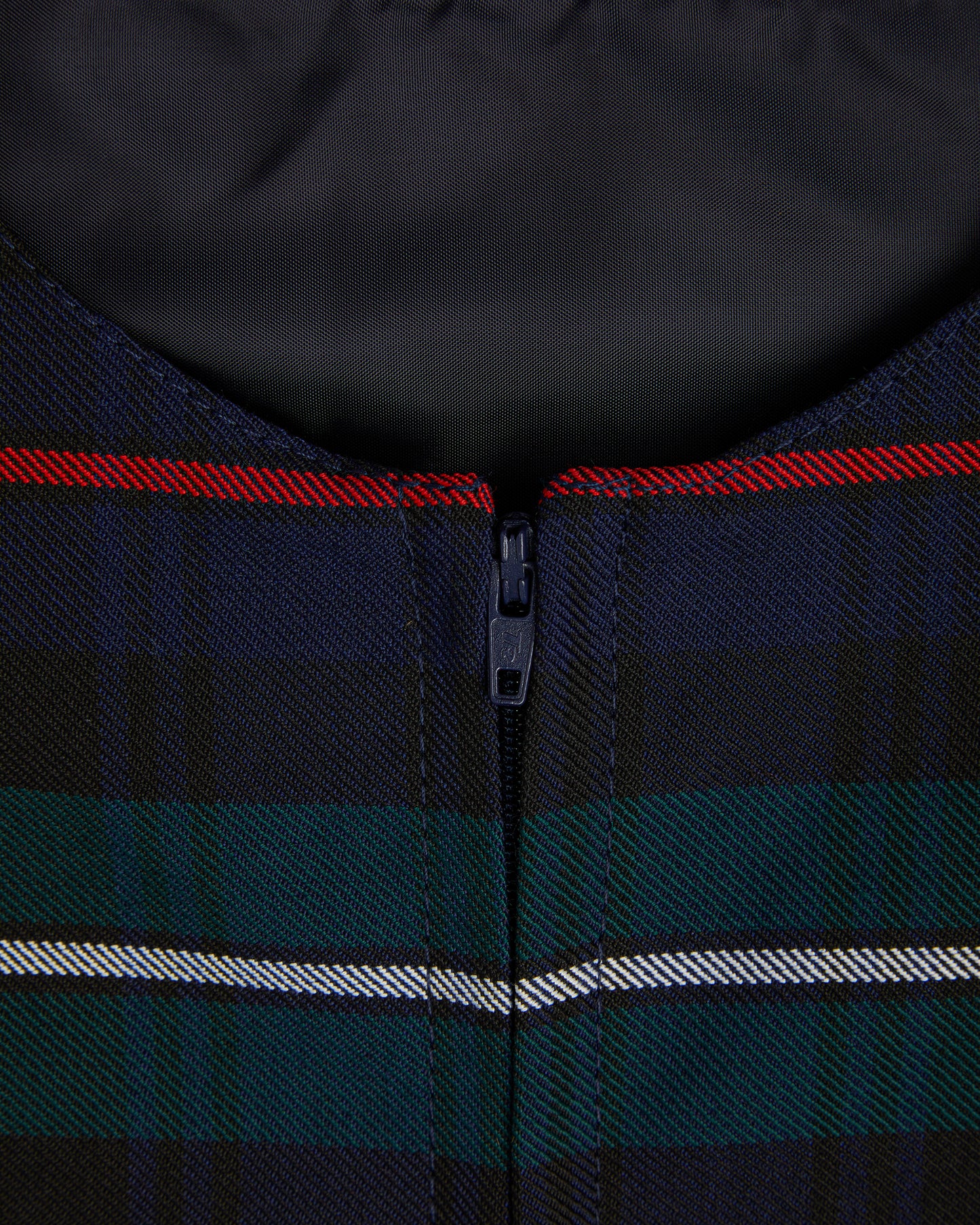 Girls Tartan Pinafore