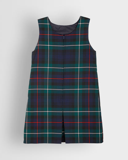 Girls Tartan Pinafore