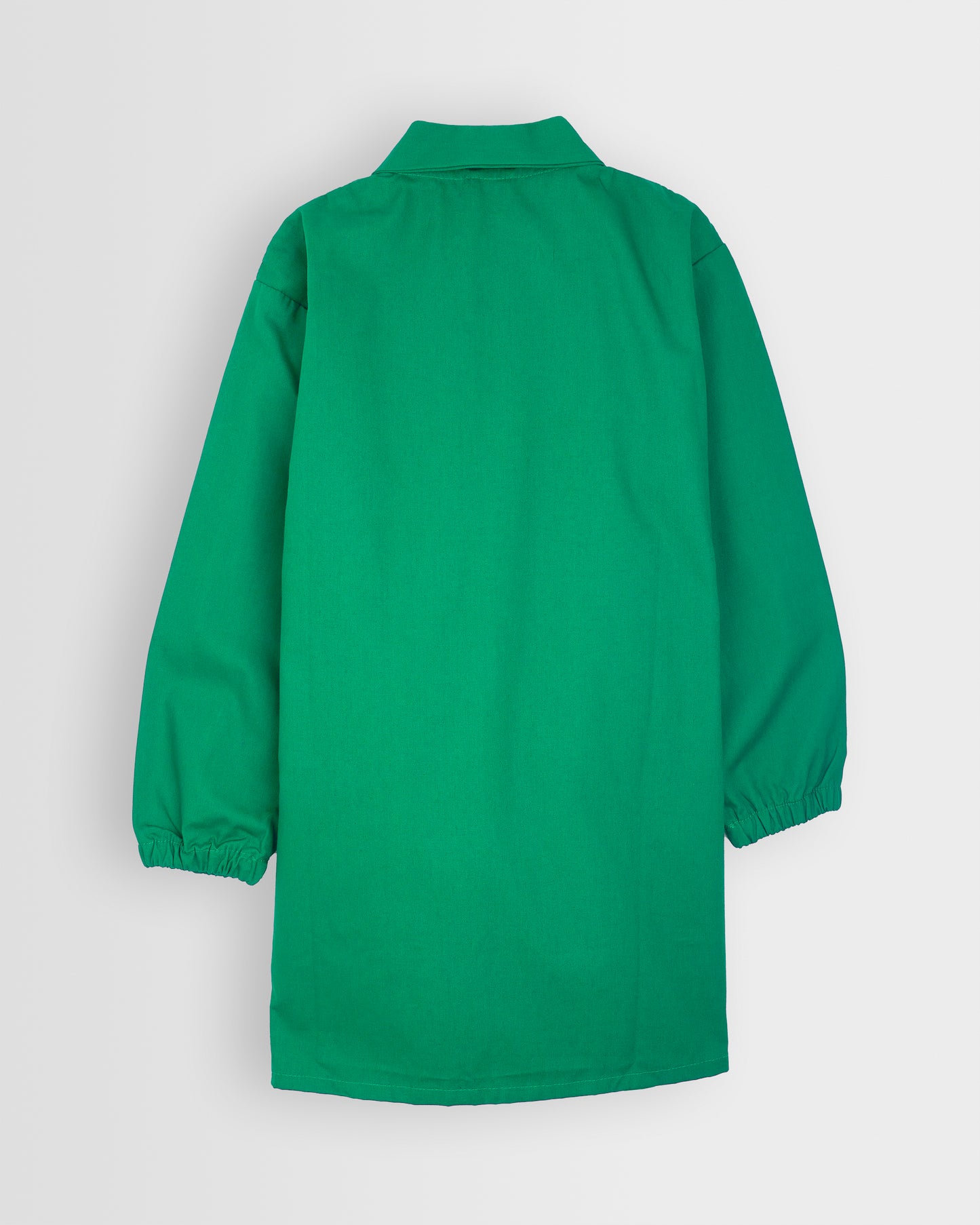 Unisex Green Wrap Over Art Overall