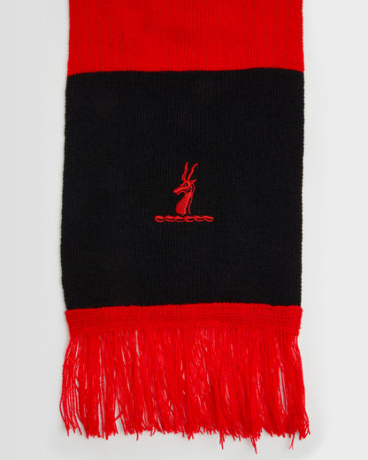 Black/Red Scarf