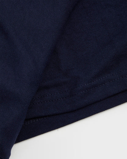 Unisex Navy Riding Polo Shirt