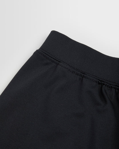 Unisex Black Base Layer Shorts