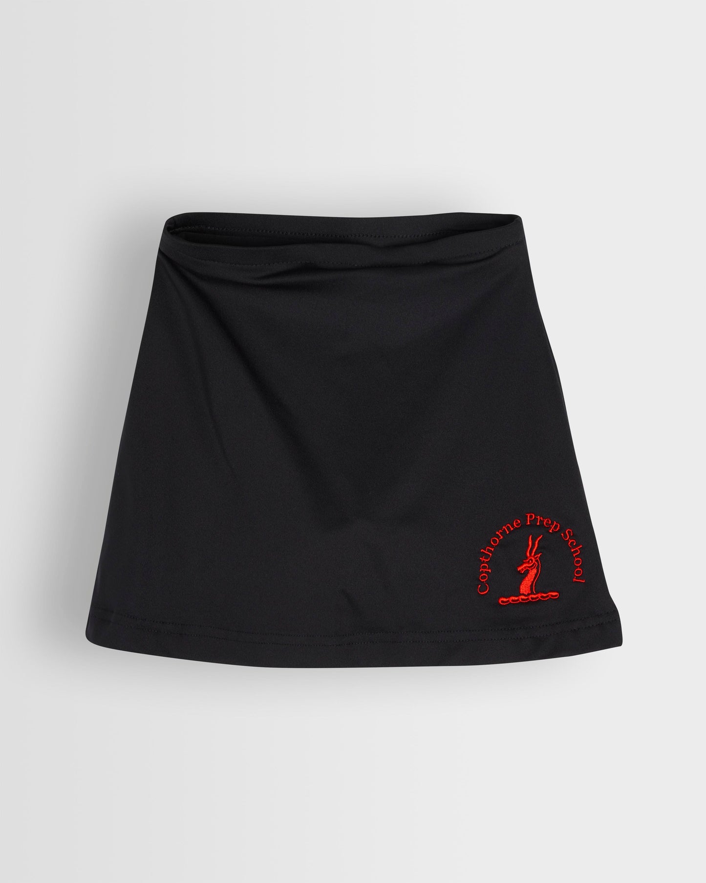 Girls Black Skort