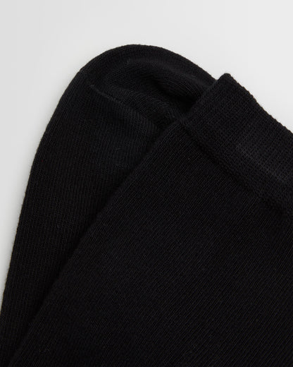 Girls Black Long Socks