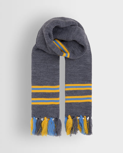 Grey/Yellow/Blue Scarf