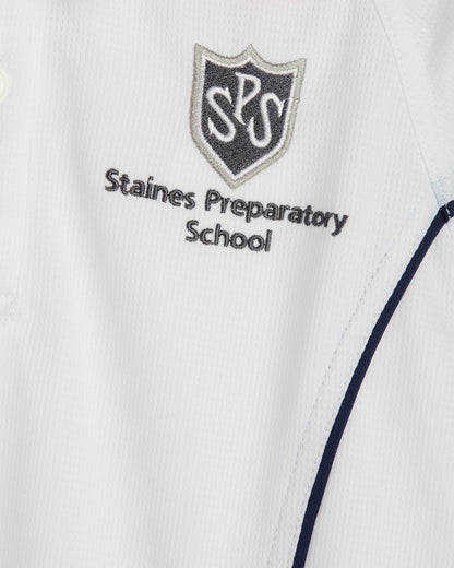 White Technical Polo Shirt