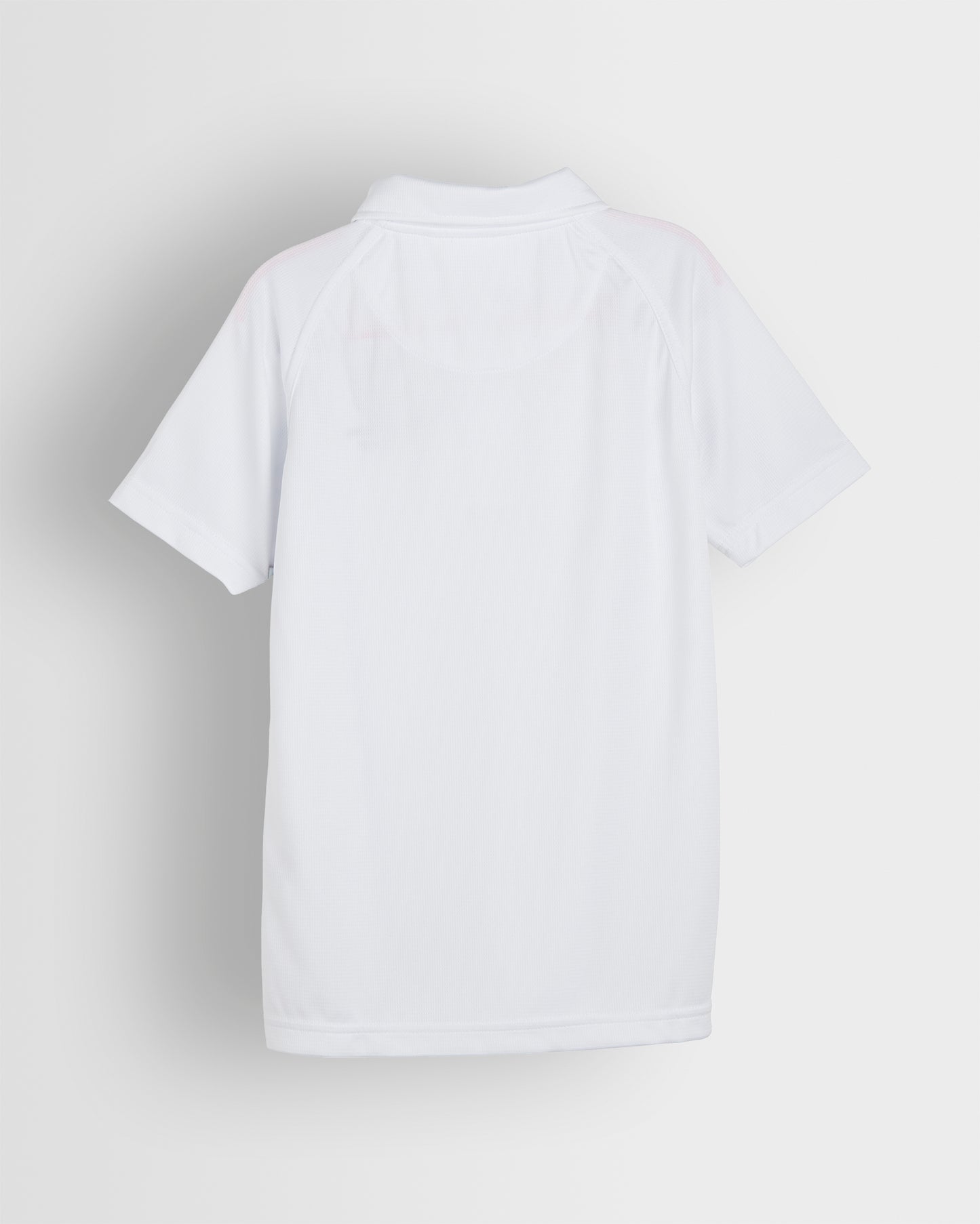 White Technical Polo Shirt