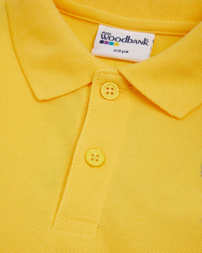 Gold Polo Shirt with logo