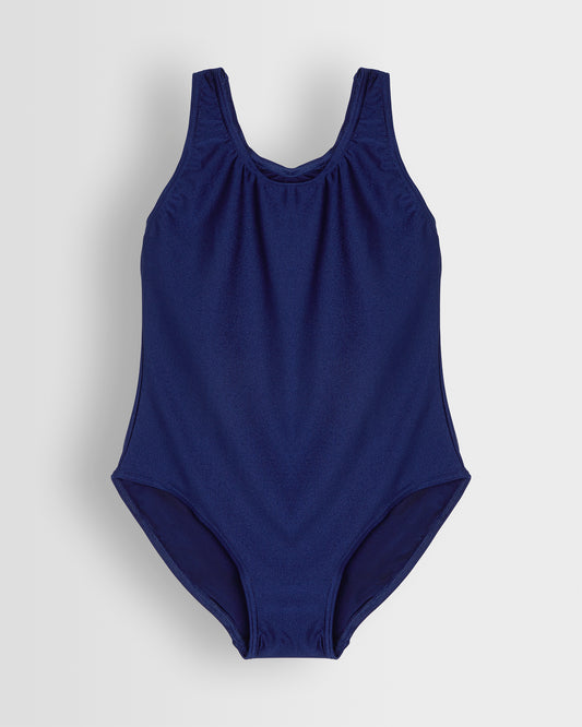 Girls Navy Swimsuit