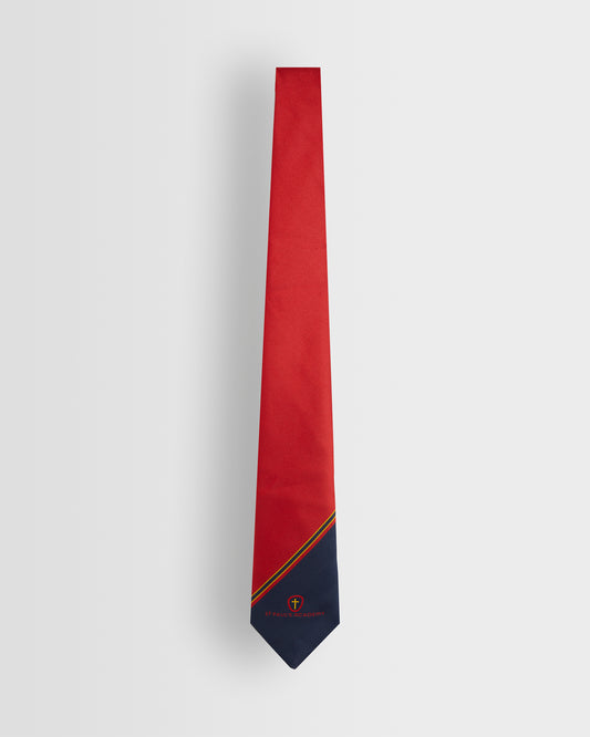 Boys Red/Navy Tie- Year 11