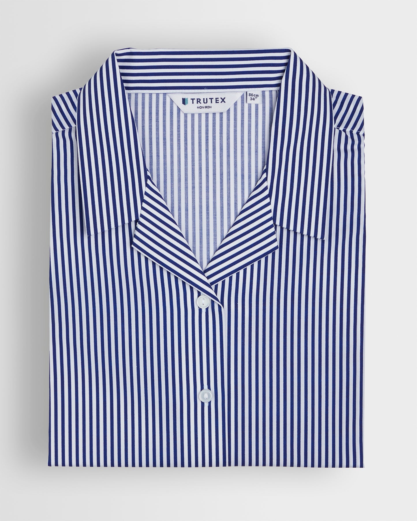 Girls Navy-White Striped Blouse- Year 10 2025 (Discontinued)