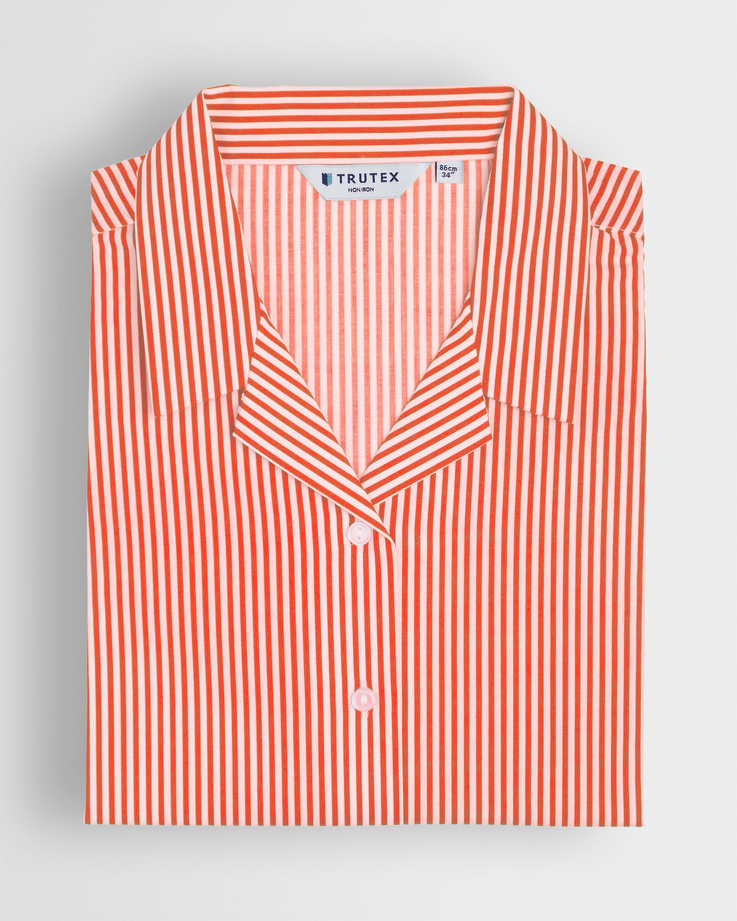 Girls Red-White Striped Blouse - Year 11